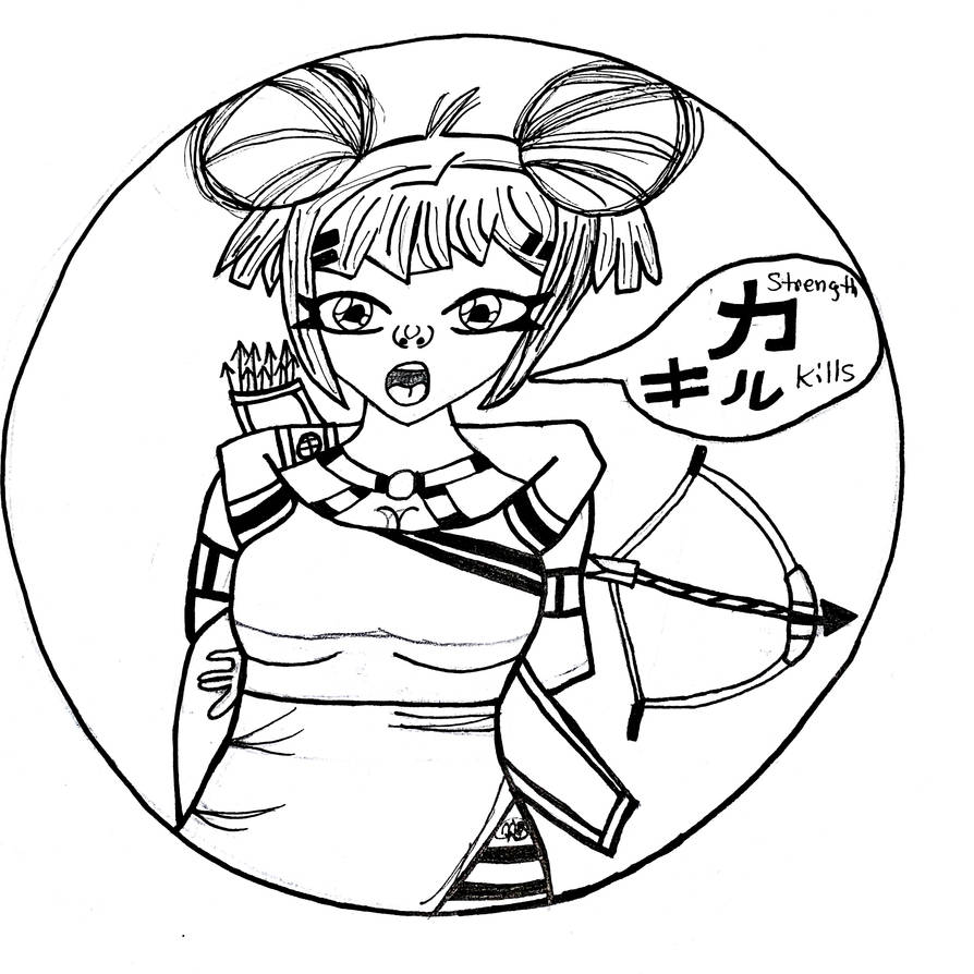 Anime Character Template by DreamMelanin on DeviantArt