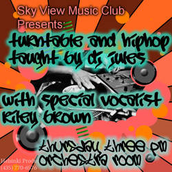 Music Club flyer