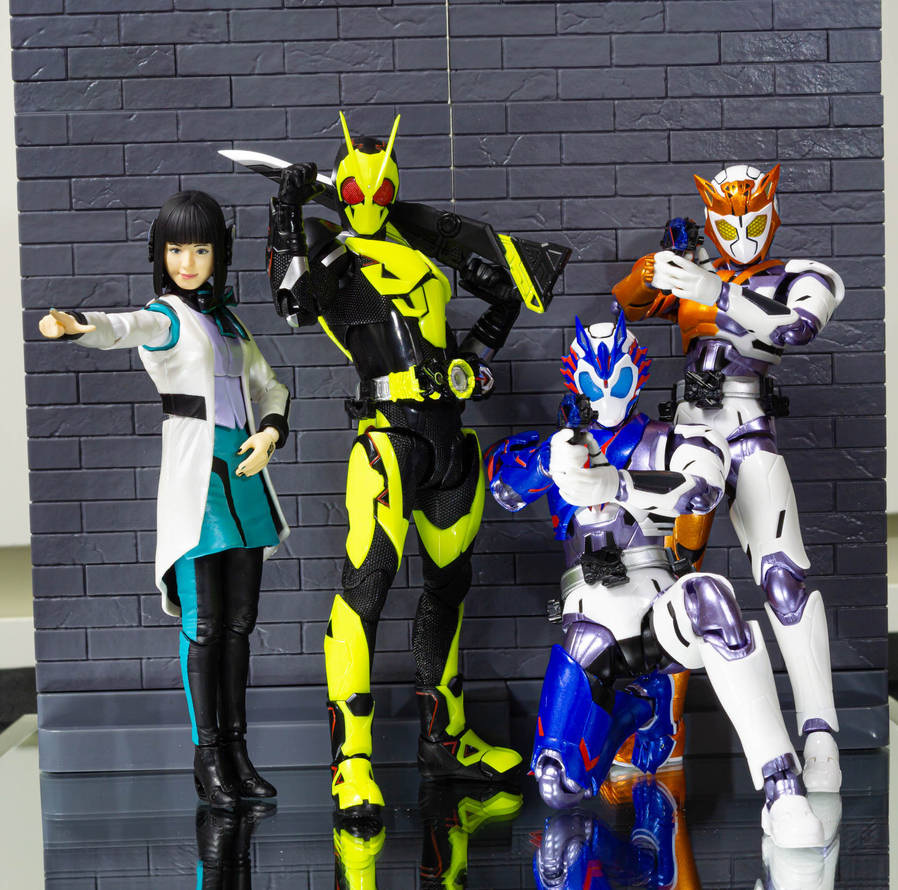 SH Figuarts Kamen Rider Zero One Main Riders by Infinitevirtue on ...