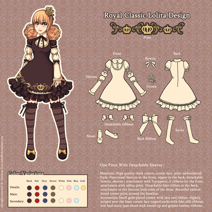 Royal Classic Lolita Design