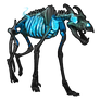 Spectral Bonehound - Blue Fire