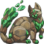 Crystalline Familiar - Emerald