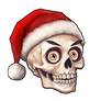 Jerry, the Talking Skull - Festive