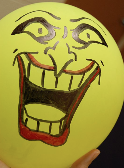 Joker balloon hot sale