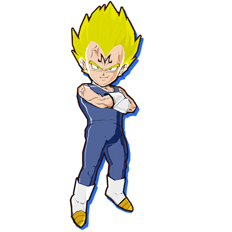 Dragon Ball Fusions Majin Vegeta Edit By Rocky Roadster On Deviantart