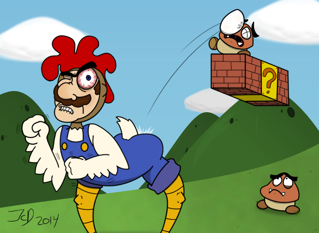 Chicken-Suit Mario