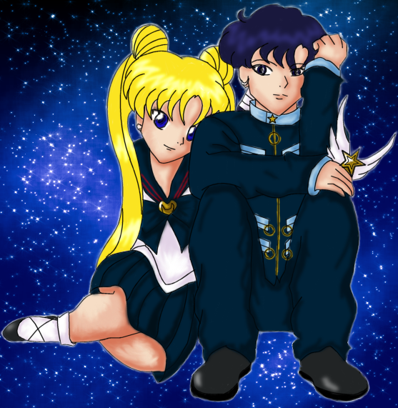 Usagi and Seiya