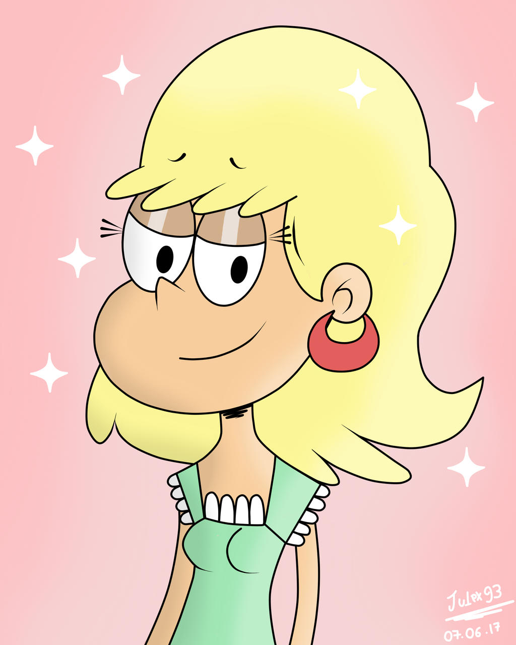 Leni new look (color) by Julex93 on DeviantArt