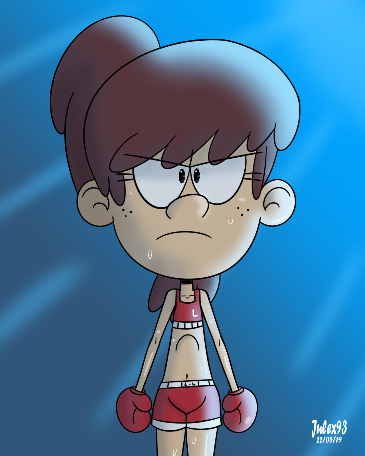 Lynn Loud The Boxer By Julex93 On DeviantArt lynn-loud-the-boxer-by-julex93-on-deviantart