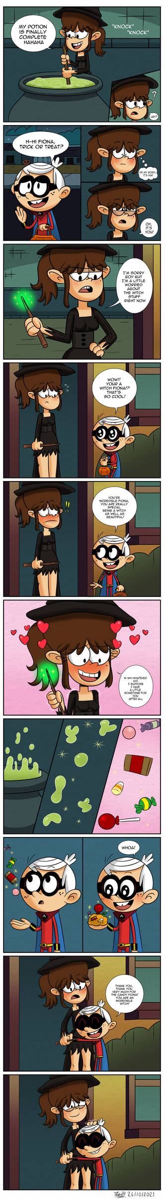 Fiona Witch Comic (ft Lincoln Ace Savy) ENG