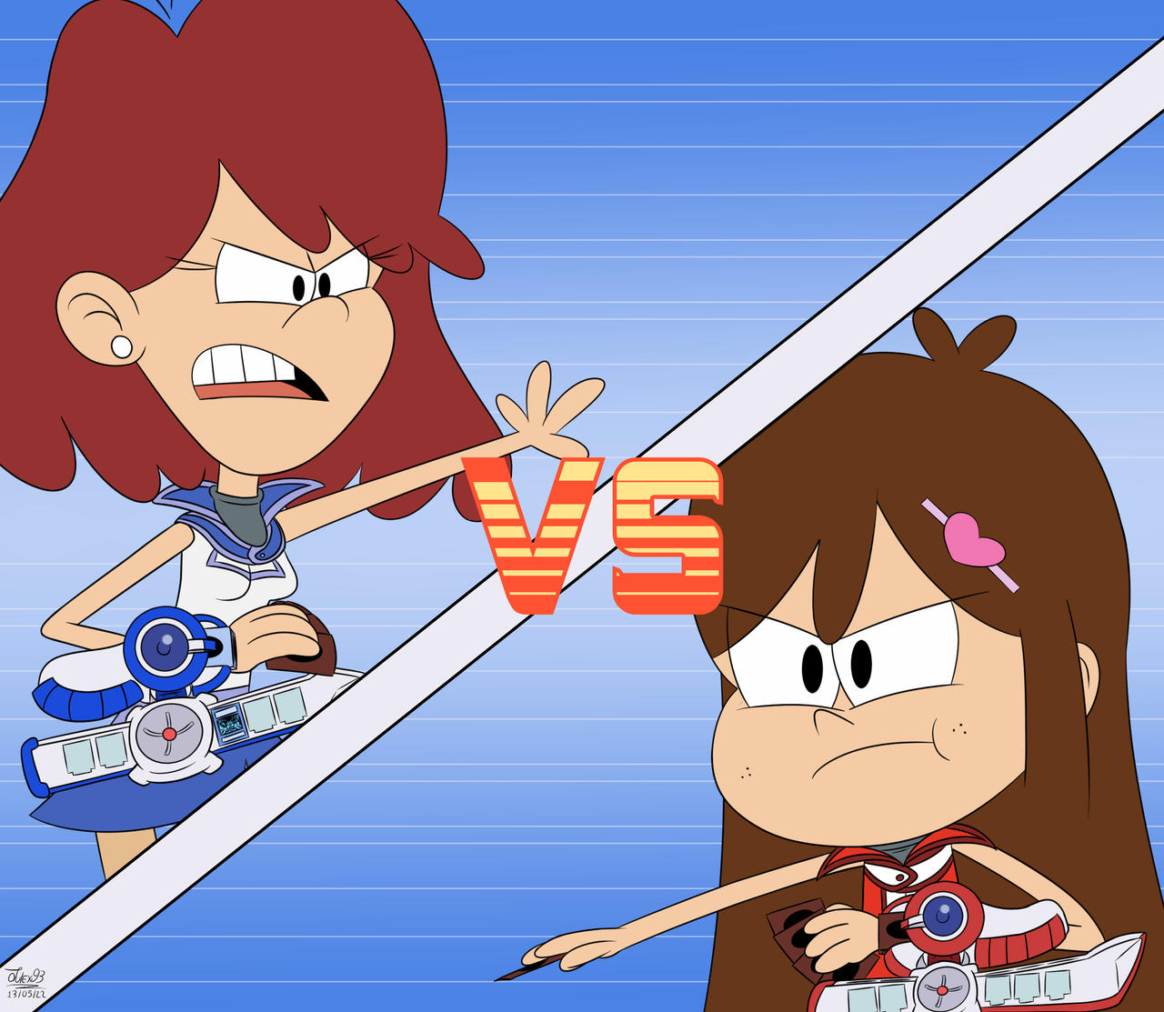 Commission Becky And Cookie Fighting A Duel For By Julex93 On Deviantart