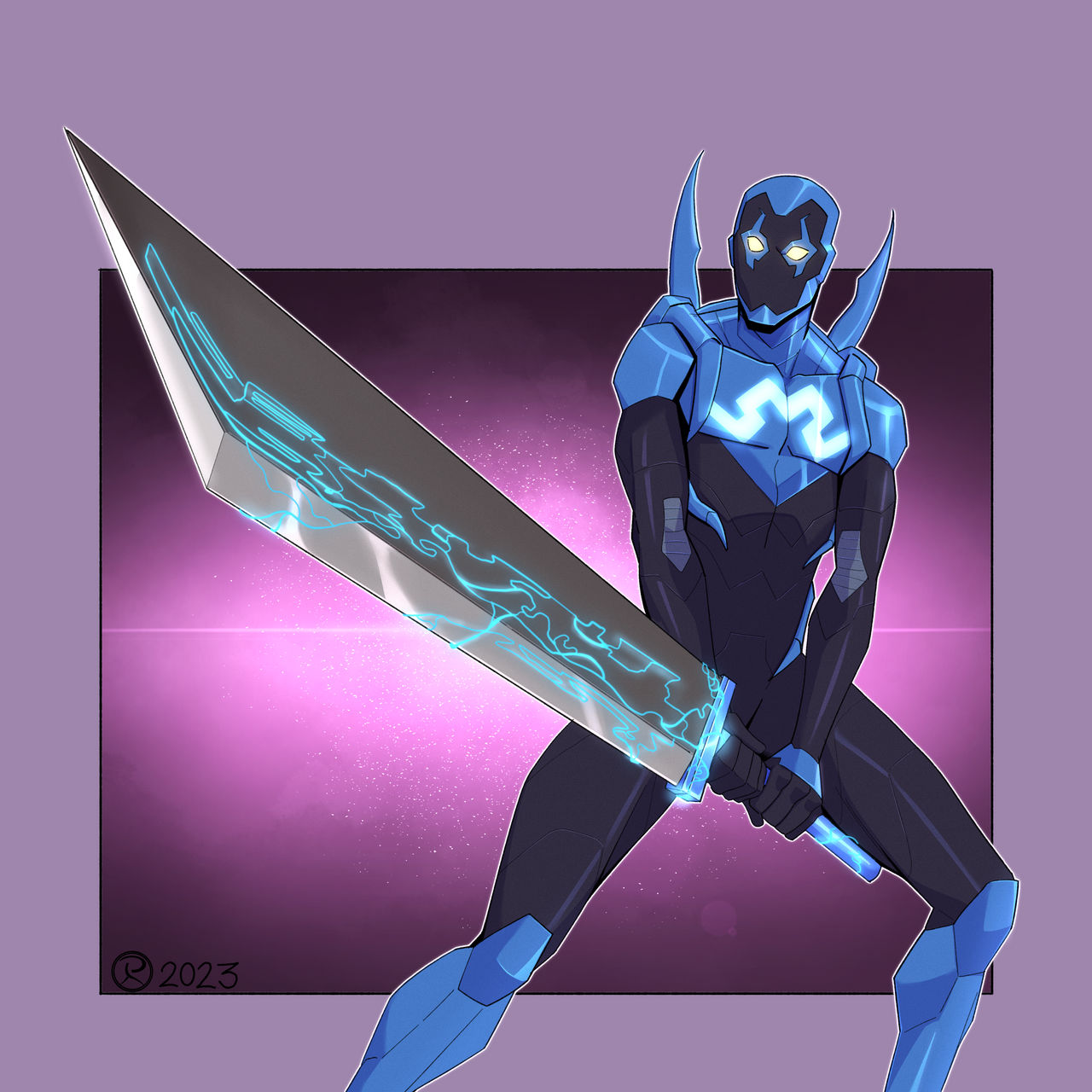 Jaime Reyes - The Blue Beetle by RomanMixedArt on DeviantArt