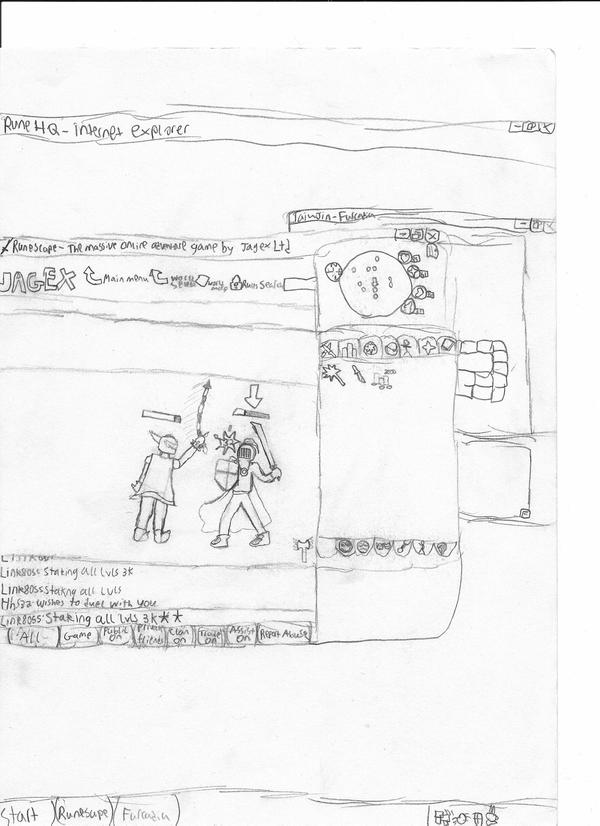 Runescape - Screenpicture by Link-the-Wolf on DeviantArt