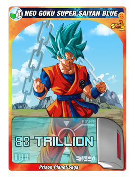 Neo Goku Super Saiyan Blue