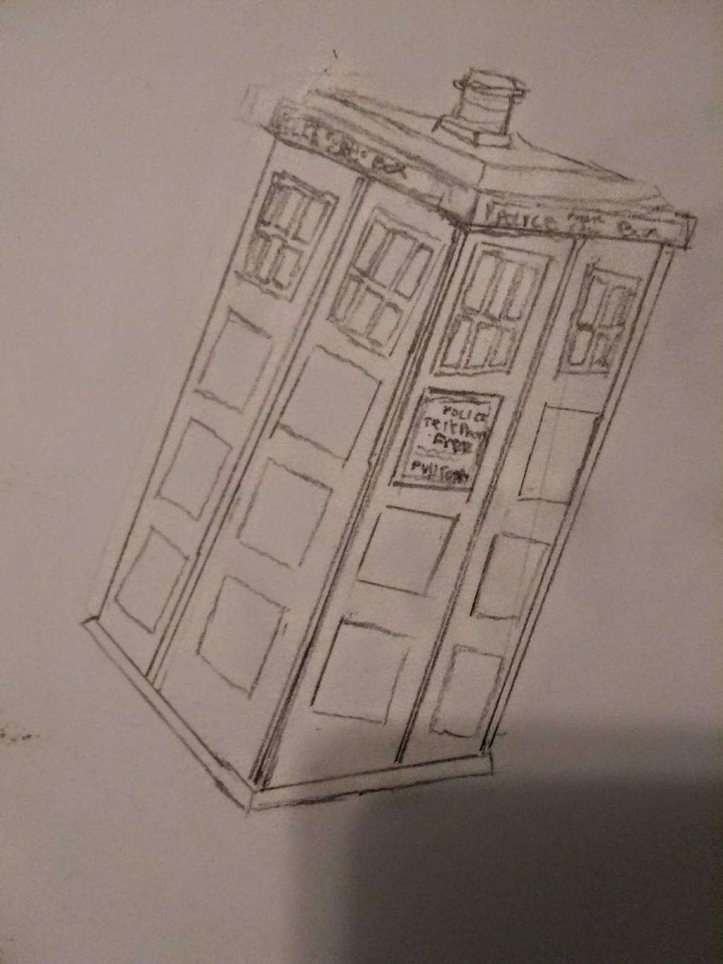 Classic TARDIS by thecreaturehero on DeviantArt