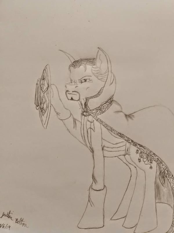 Doctor Strange pony by thecreaturehero on DeviantArt