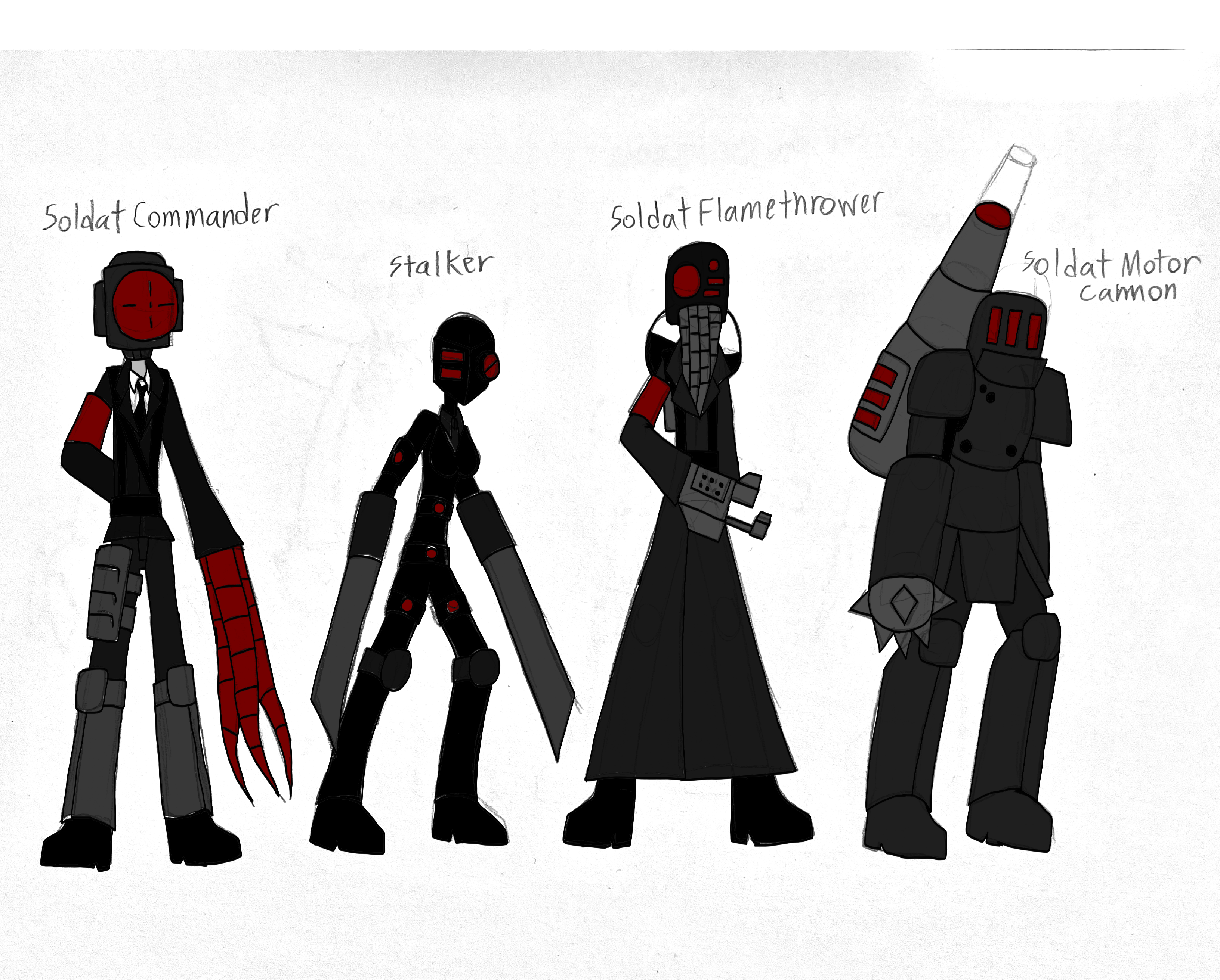 Cyborg Crewmate Cyborg Soldat #2 by MadnessGenji on DeviantArt