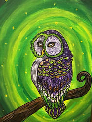 Purple Owl