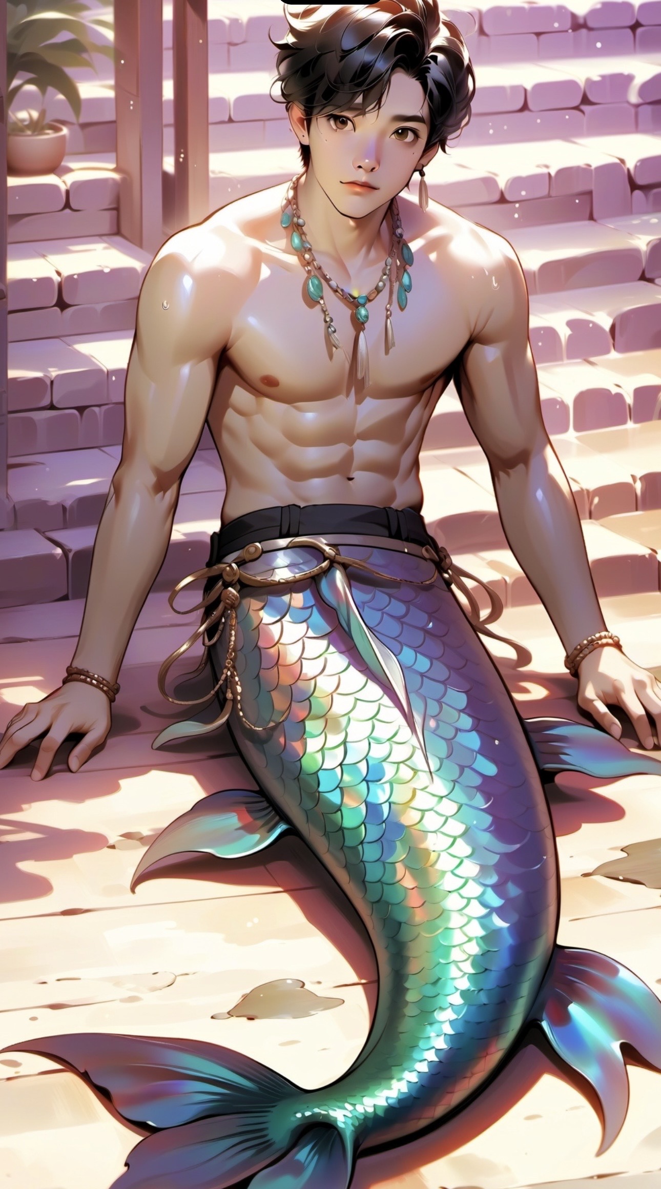 Merman Form Henry/Lewis Merman form by ilovemigz20 on DeviantArt