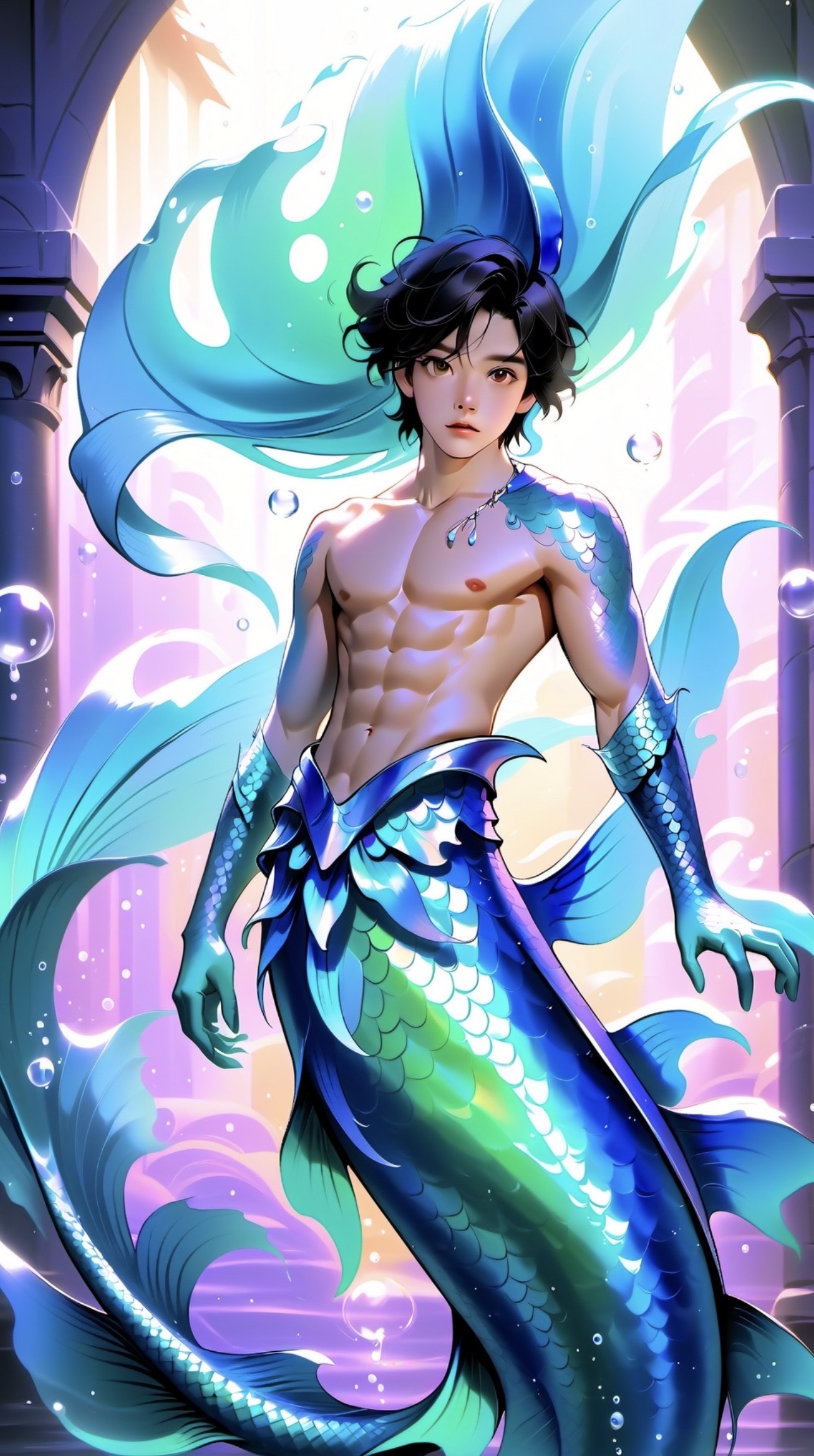Merman Form Henry/Lewis Merman Form 2 by ilovemigz20 on DeviantArt