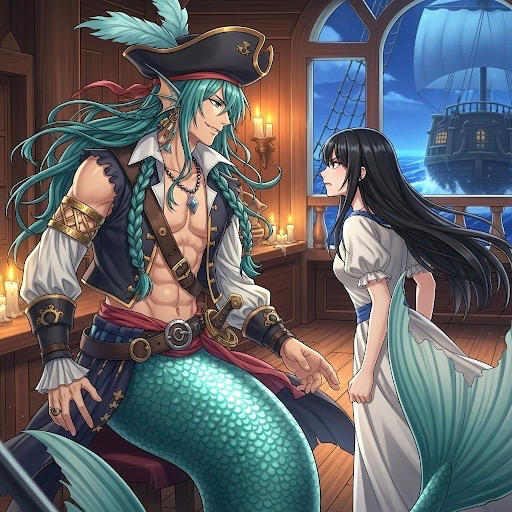 Merman Token Merman Pirate by ilovemigz20 on DeviantArt
