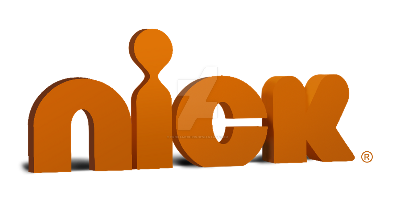 Nickelodeon Nick Logo 3D (remake) by ProGameChris on DeviantArt