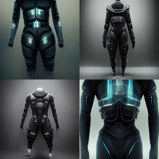 Cybernetic Spacesuit 8k Cinematic Costume by PurplePillar on DeviantArt