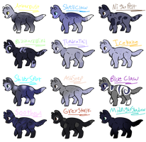 Free Warrior Adopts - Russian Blue Edition (1/12)