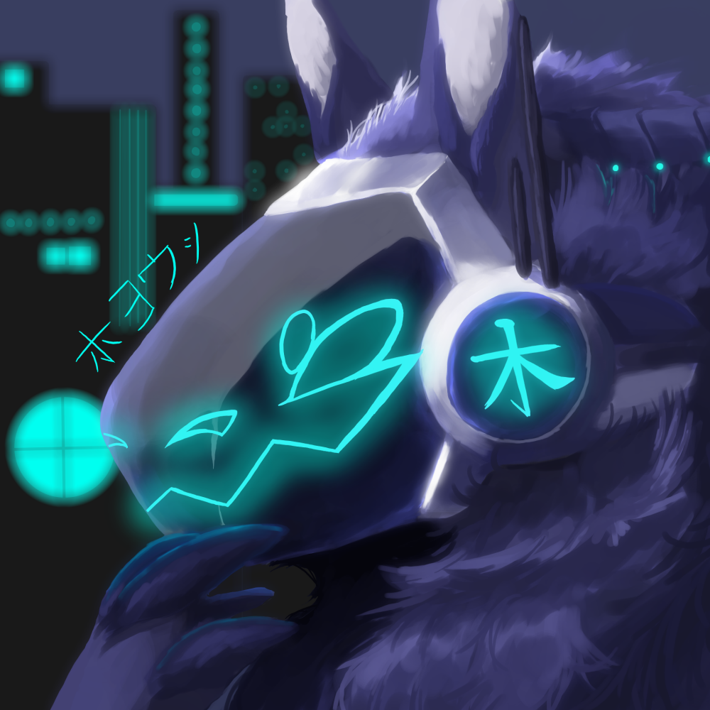 Protogen Icon Outline Protogen Icon by Kaiaxe on DeviantArt