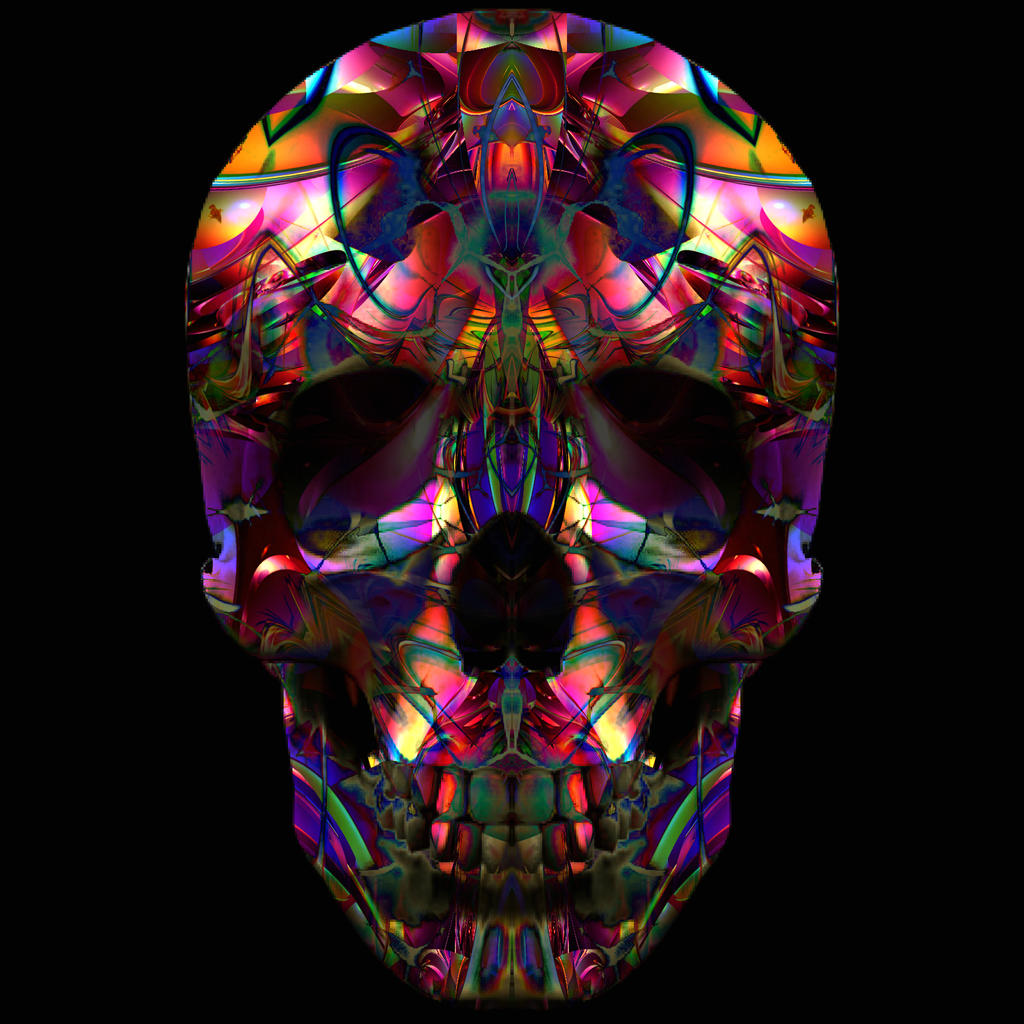 fractal skull.