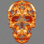 fractal skull33 by PeterKrijger