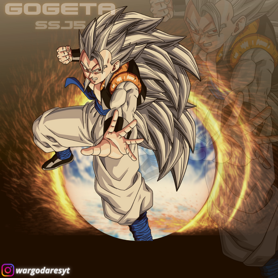 GOGETA SSJ5 Gogeta Super Saiyan 5 by BrandonKuhn24469 on