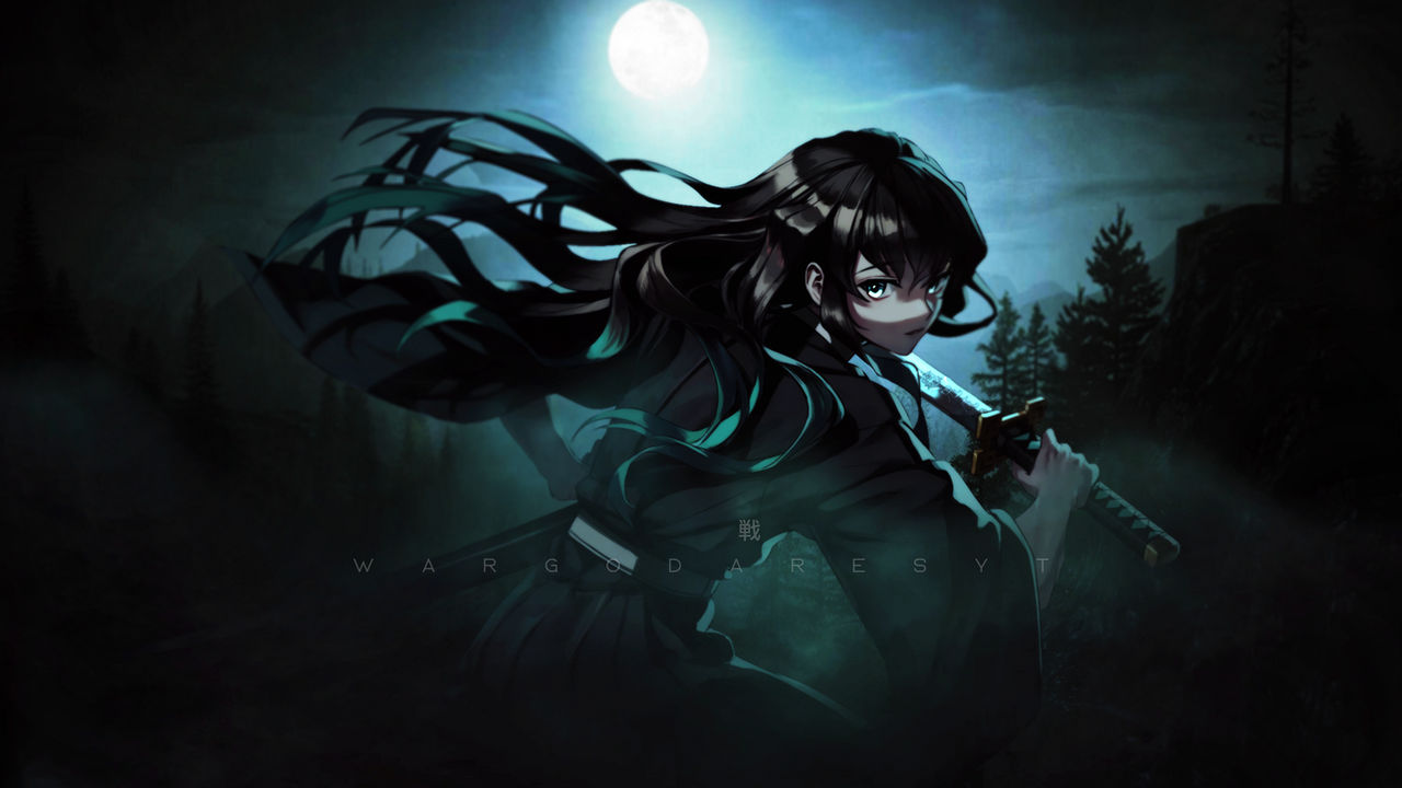 Bg Computer Muichiro Muichiro by WarGodAresT on DeviantArt