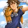 taichi and agumon