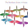 The Rainbow Crane Armada