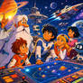 Retro Space Adventure (2 Images)