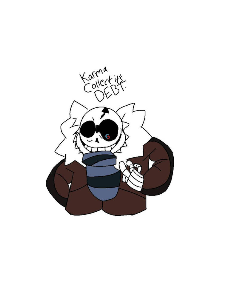Undertale rusted:karma collects its debt by Drawingstuff36 on DeviantArt