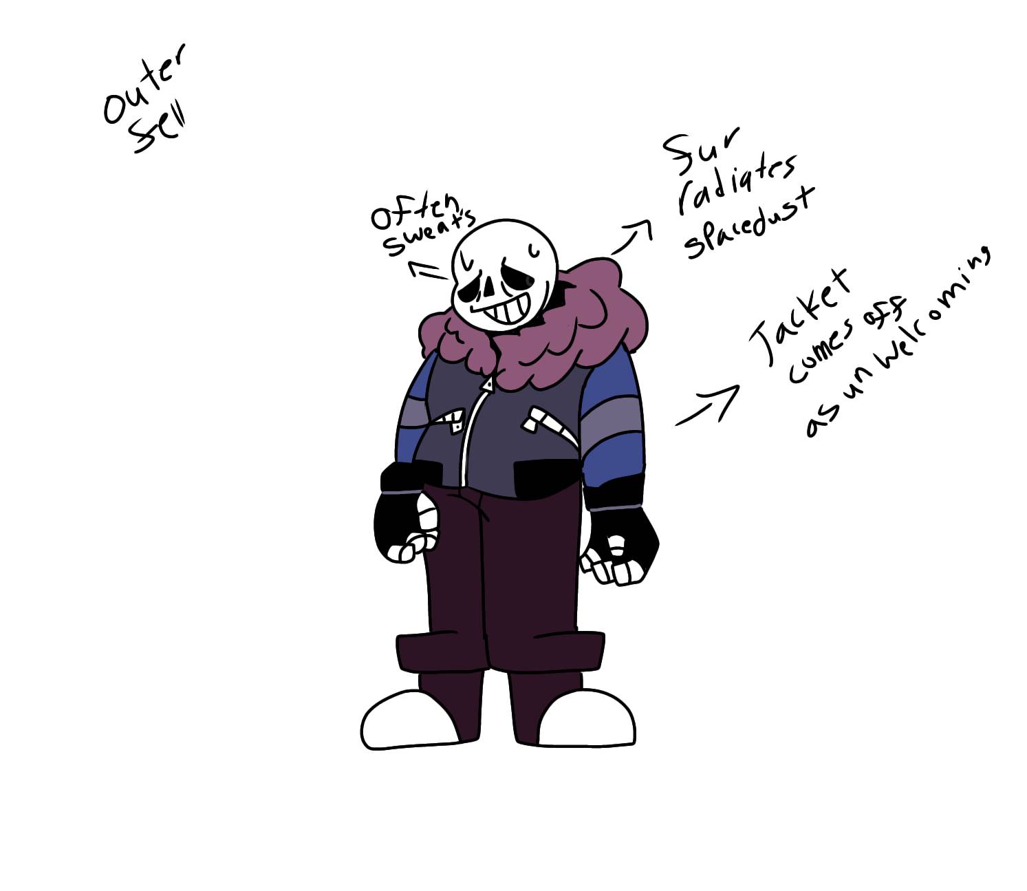 Outerfell Ink Outerfell thingy by Drawingstuff36 on DeviantArt