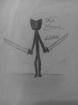 if Marcus is a stickman...