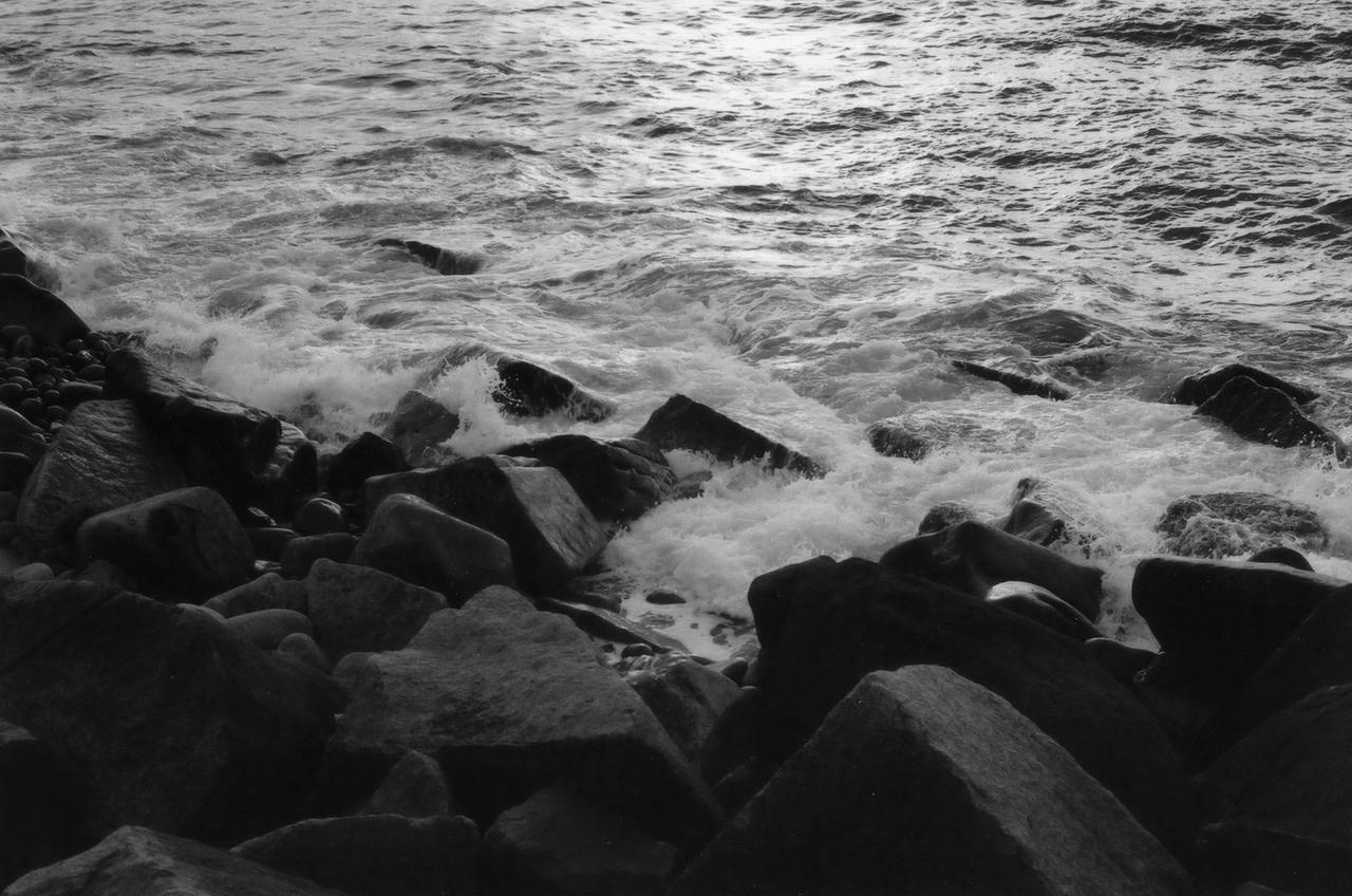 Blocks in the sea