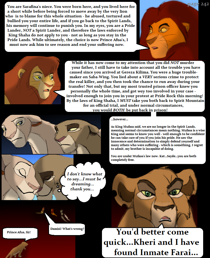 Escape to Pride Rock Page242