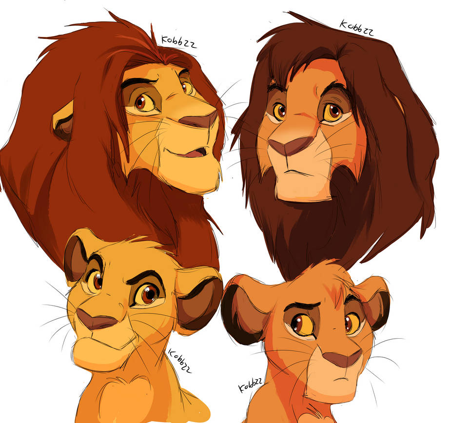 Sons of Simba by Ko-lionworld on DeviantArt