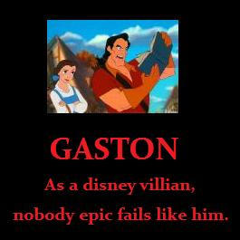 Gaston motivational poster