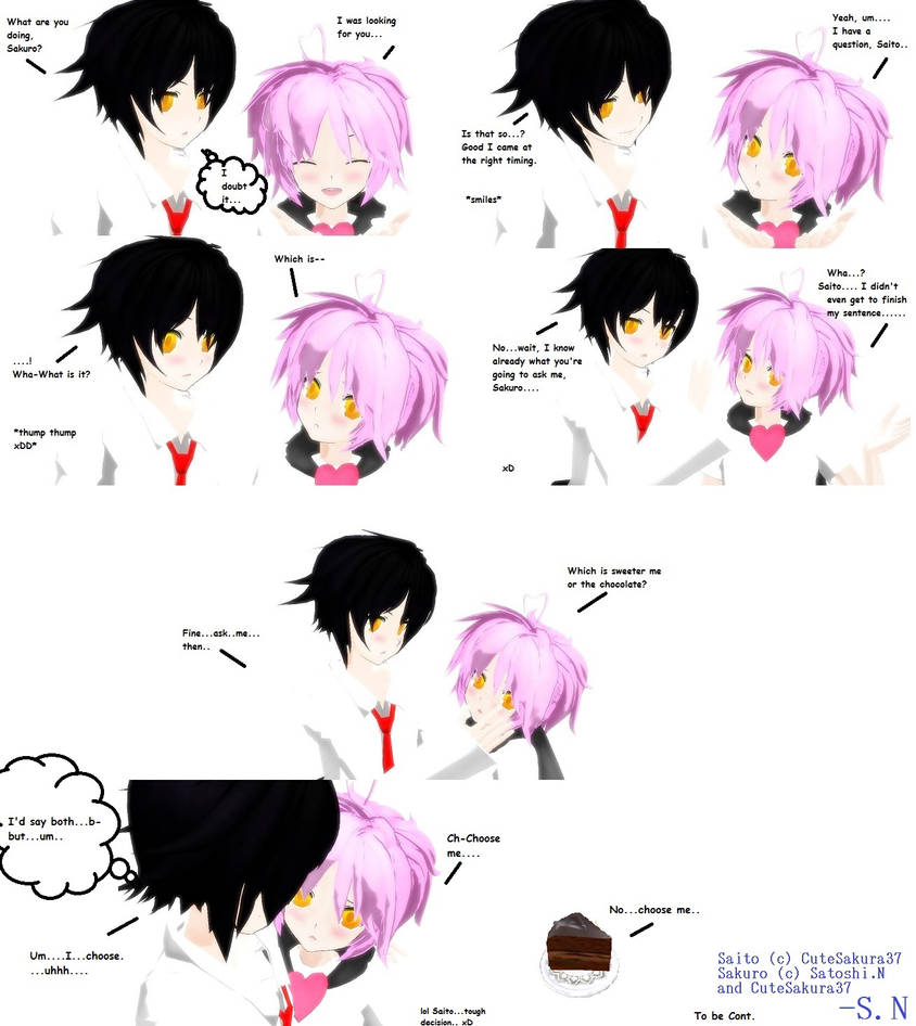 MMD Sakuro or Chocolate pt. 1 by ErinaNekoKuro