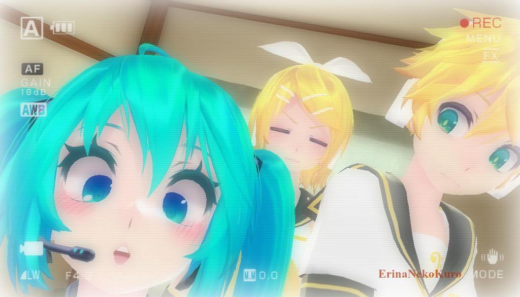 MMD Let's take a picture together ok?