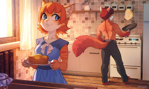 Cooking together