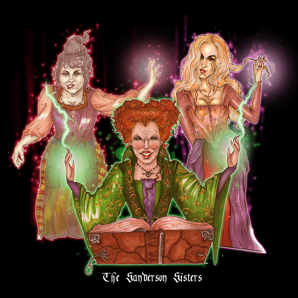 Hocus Pocus The Sanderson Sisters By Toblerone22 On DeviantArt hocus-pocus-the-sanderson-sisters-by-toblerone22-on-deviantart