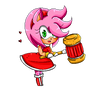 Amy Rose /Pixel/ Free to use