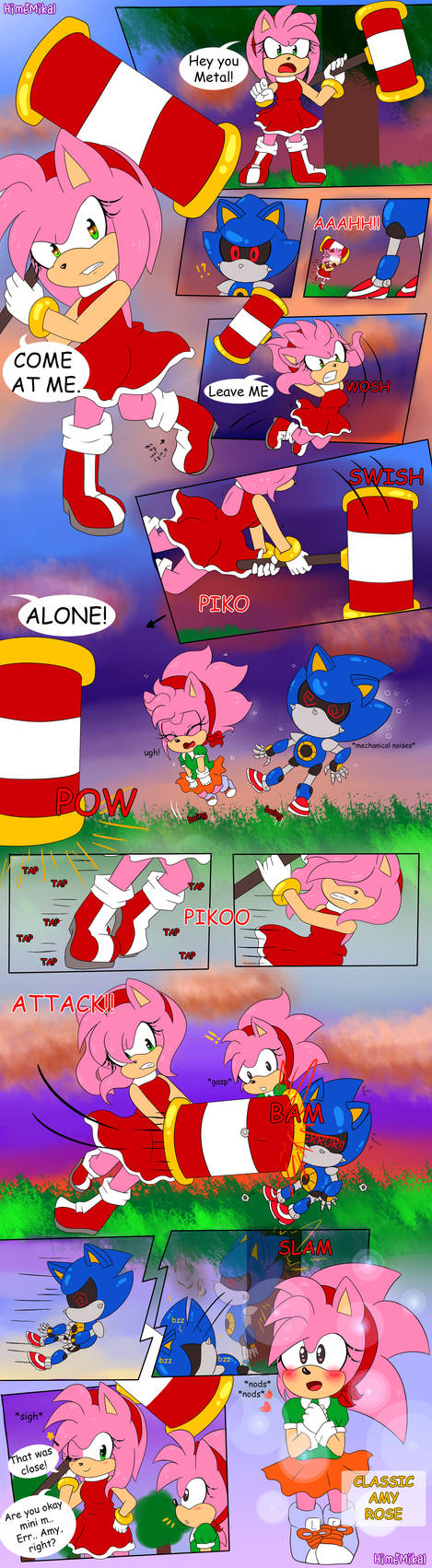 Sonamy Comic - Page 03 by RojiToons on DeviantArt