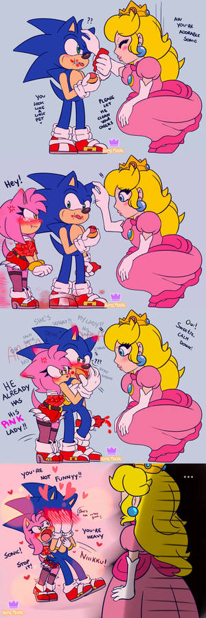 |SonAmy AU| His Pink Lady